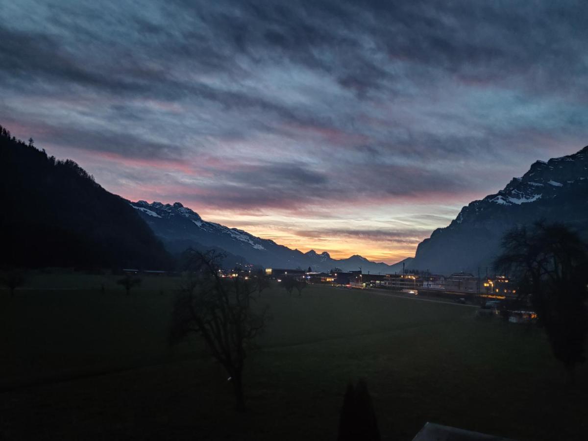 Schoene Wohnung In Walenstadt Bagian luar foto